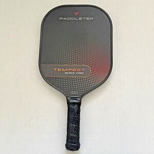Paddletek‎ Tempest Wave Pro Pickleball Paddle Red 7.9 oz
